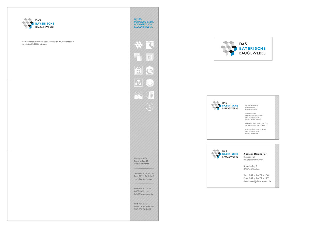 Corporate Identity Das Bayerische Baugewerbe